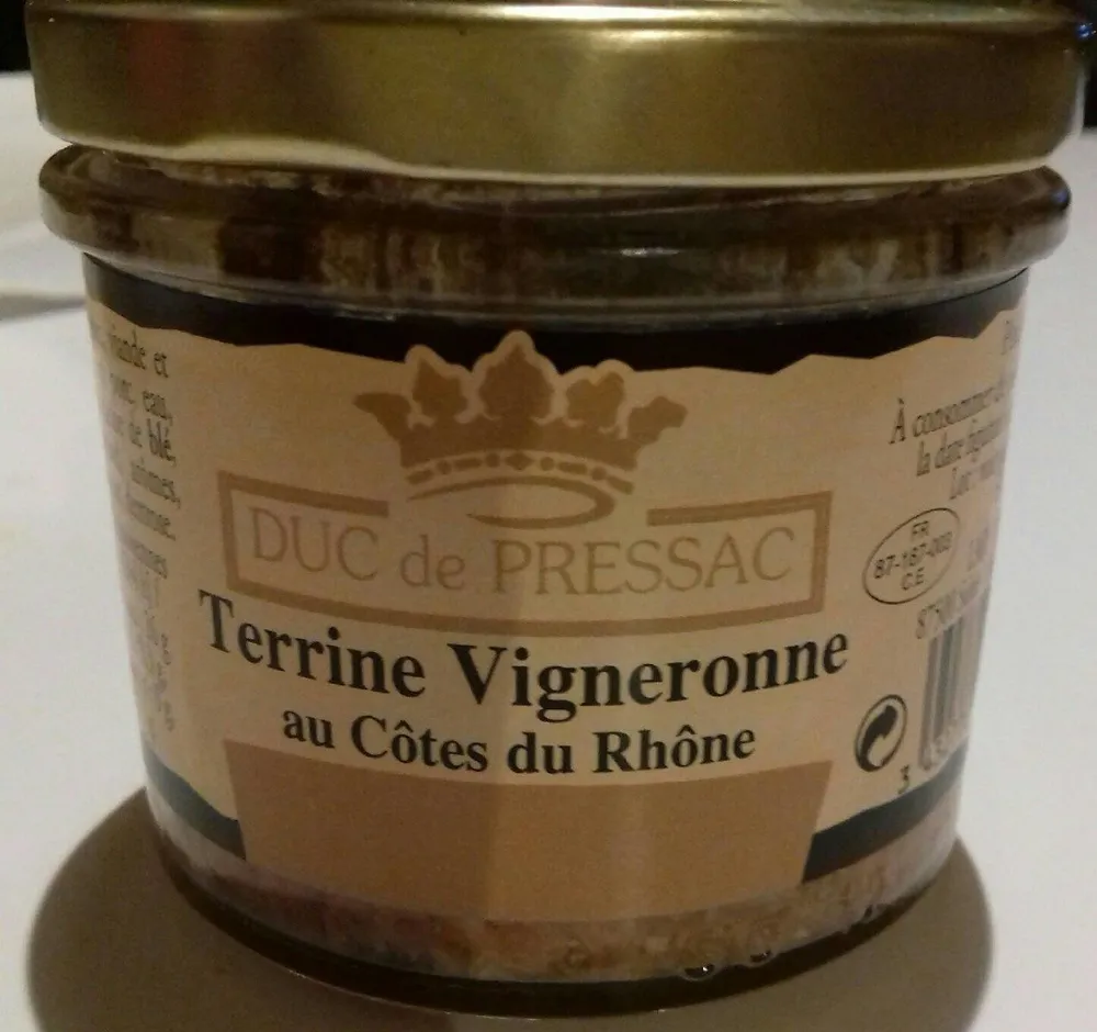 Terrine vigneronne