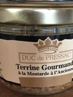 Terrine gourmande à la moutarde à l'ancienne