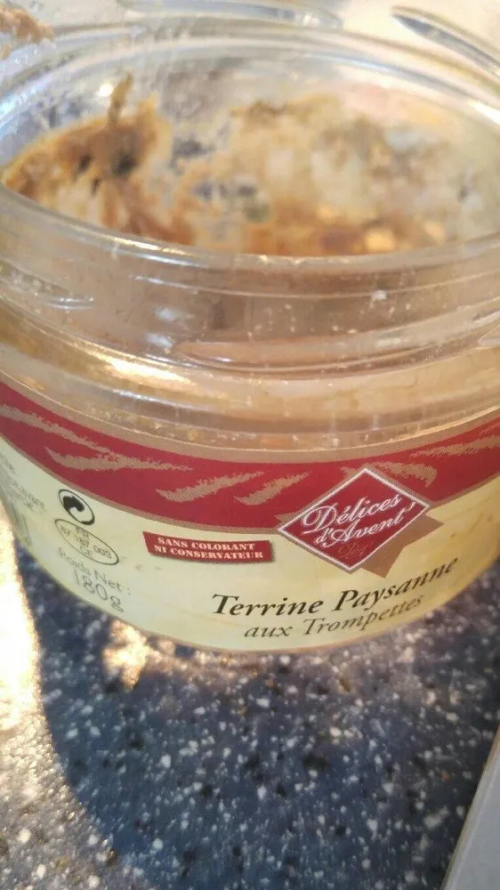 Terrine paysanne aux trompettes