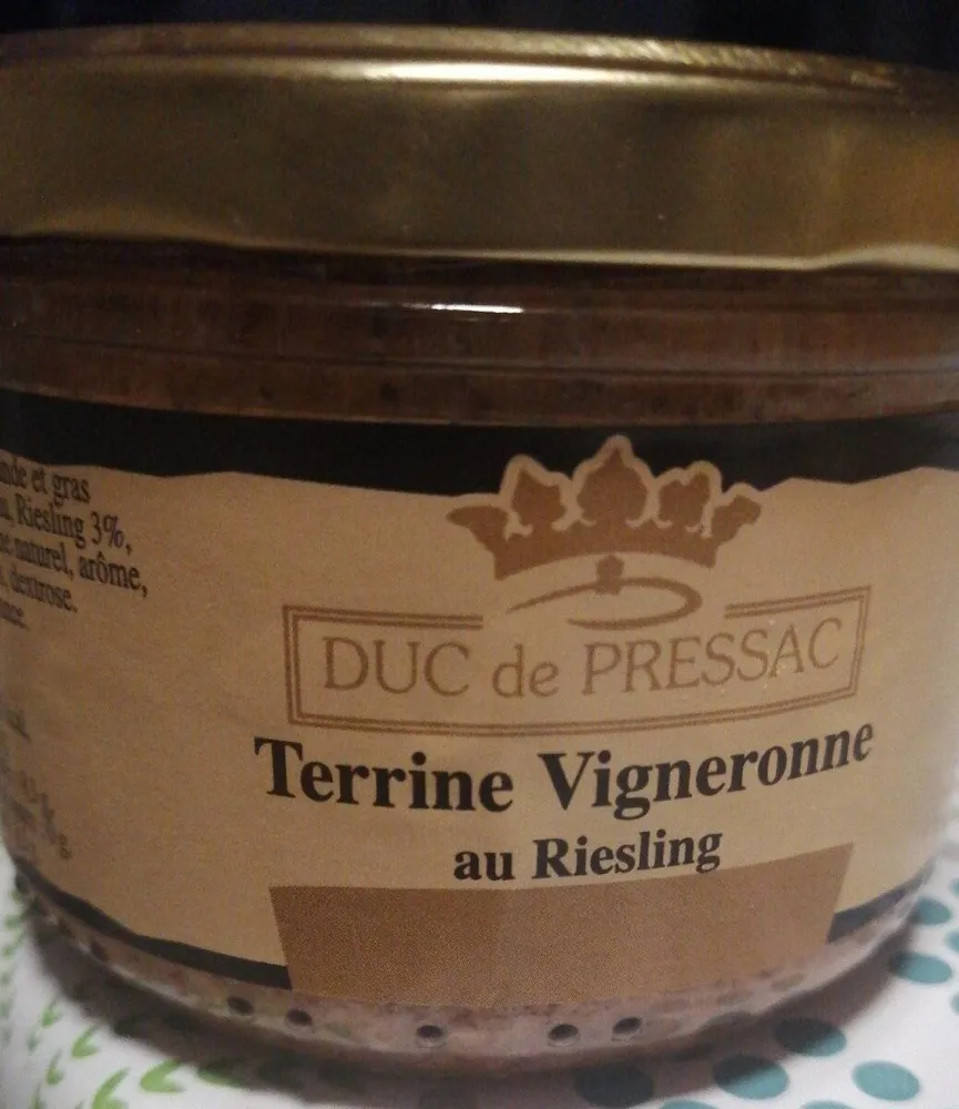 Terrine de campagne aux cèpes