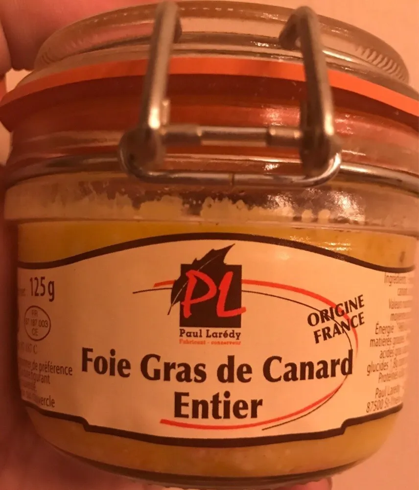 Foie Gras de Canard Entier