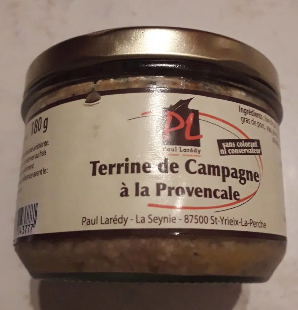 Terrine de campagne à la provencale