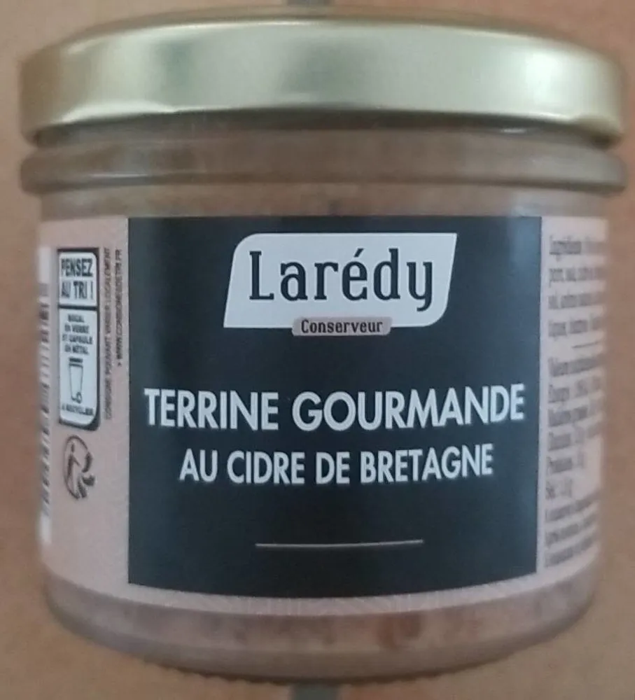 Terrine gourmande au cidre de Bretagne