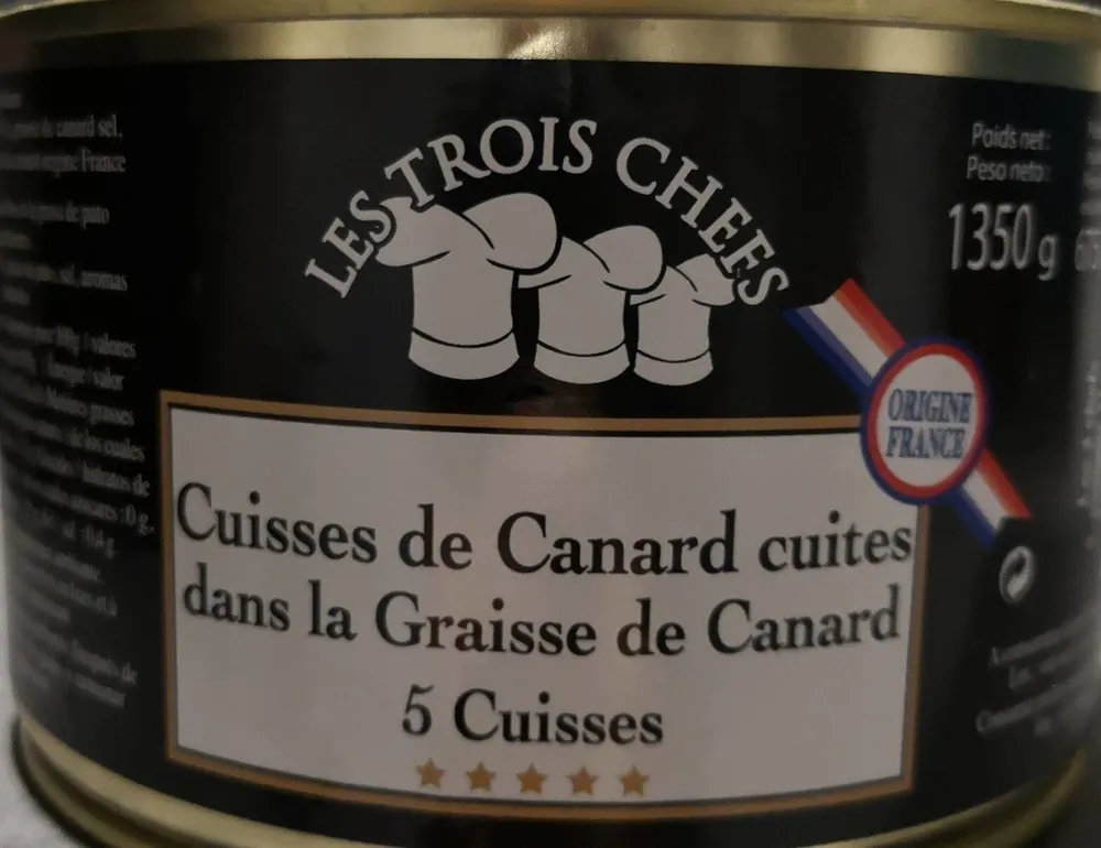 Cuisses de canard cuites