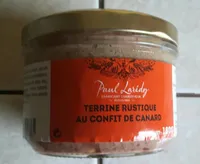 Terrine rustique au confit de canard