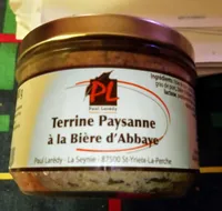 Terrine paysanne à la bière d'abbaye