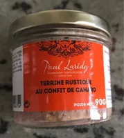 Terrine rustique au confit de canard