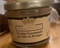 Terrine gourmande au cidre de bretagne