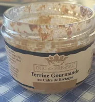 Terrine gourmande au cidre de bretagne