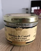 Rillettes de canard au foie gras