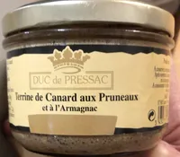 Terrine de canard aux pruneaux