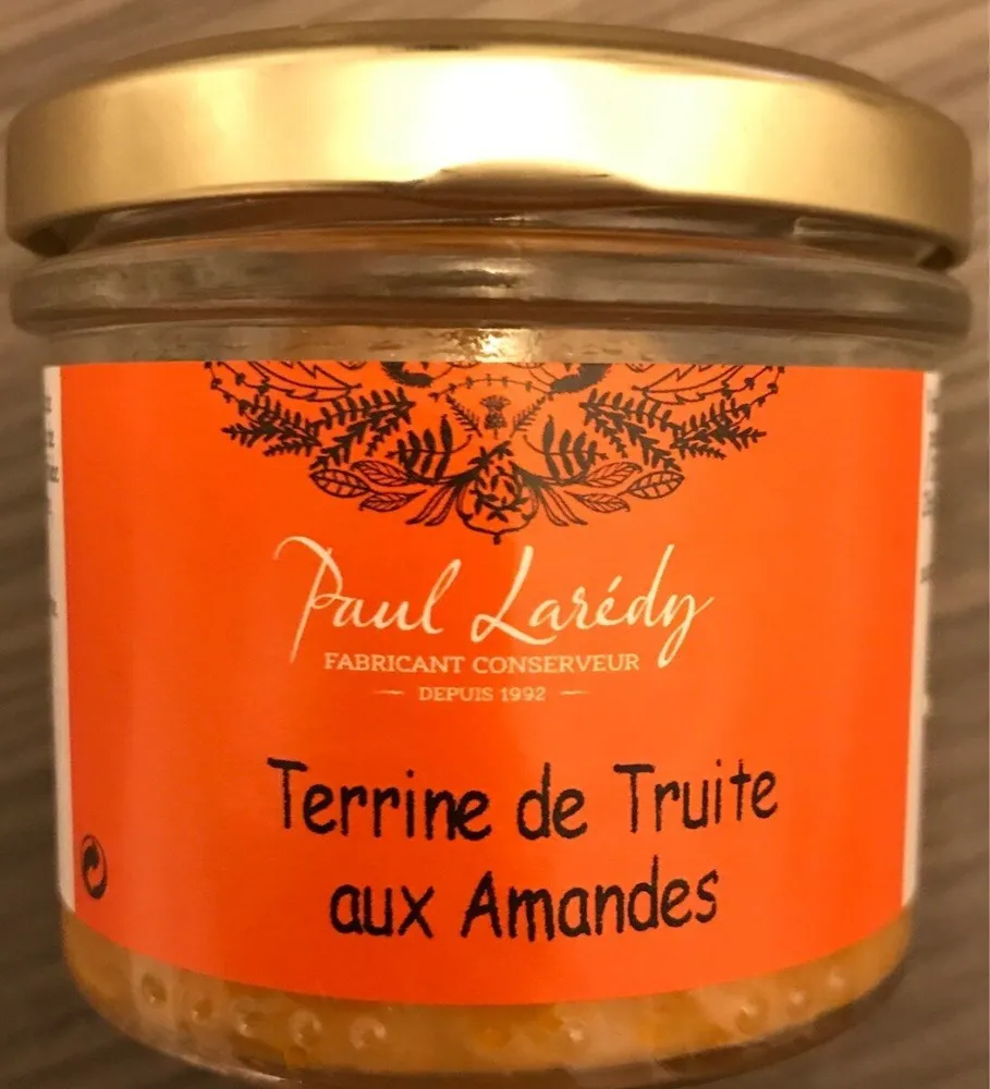 Terrine de truite aux amandes