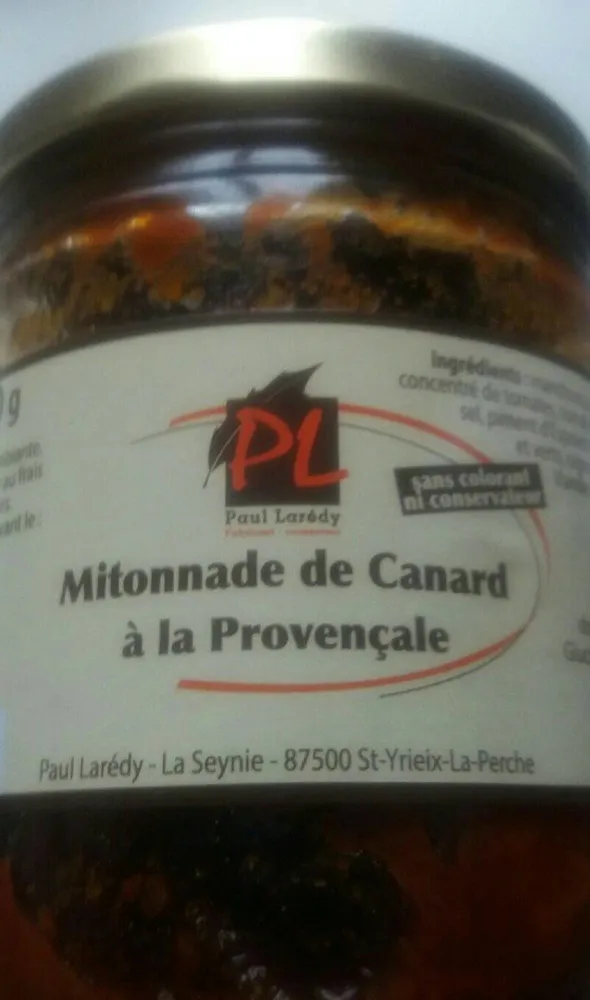 Mitonnade de canard a la provençale