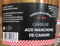 Garbure manchons de canard
