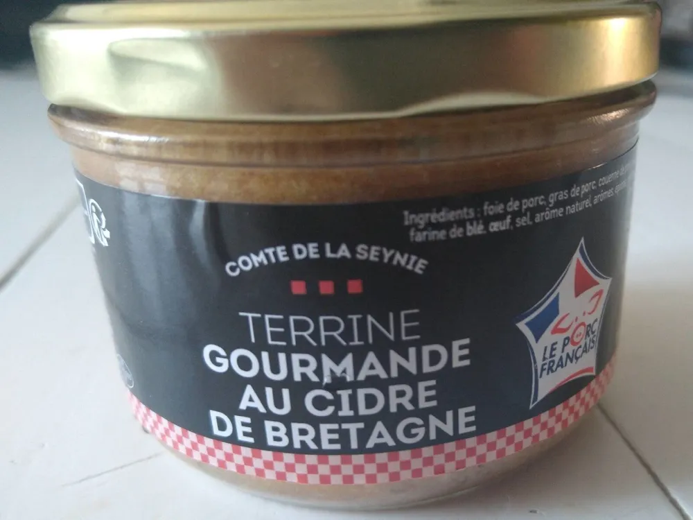 Terrine gourmande au cidre de Bretagne