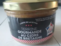 Terrine gourmande au cidre de Bretagne