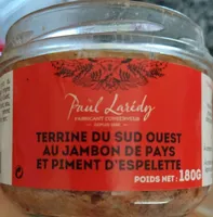 Terrine du sud ouest au jambon de pays et piment d'Espelette