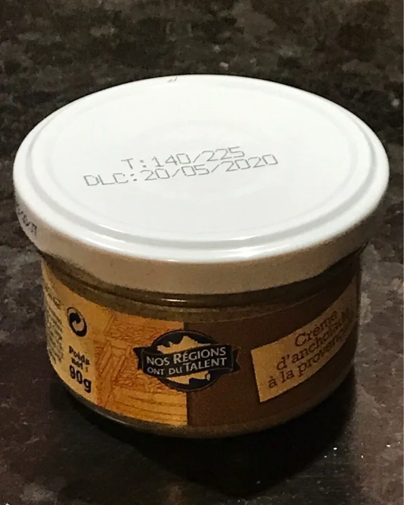 Crème d'anchoïade à la provençale