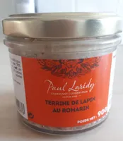 Terrine de lapin au romarin