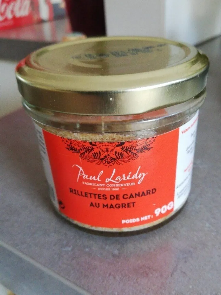 Rillettes de canard au magret