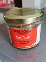 Rillettes de canard au magret