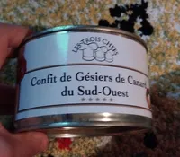 Confit de Gésiers de canard du Sud-Ouest