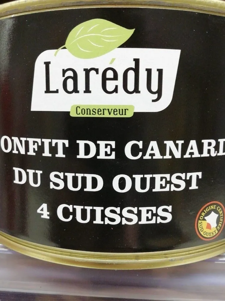 Confit de canard du Sud-Ouest 4 cuisses