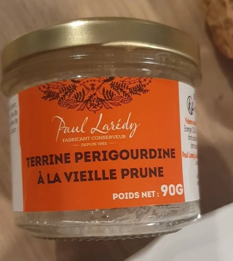 Terrine perigourdine à la vieille prune