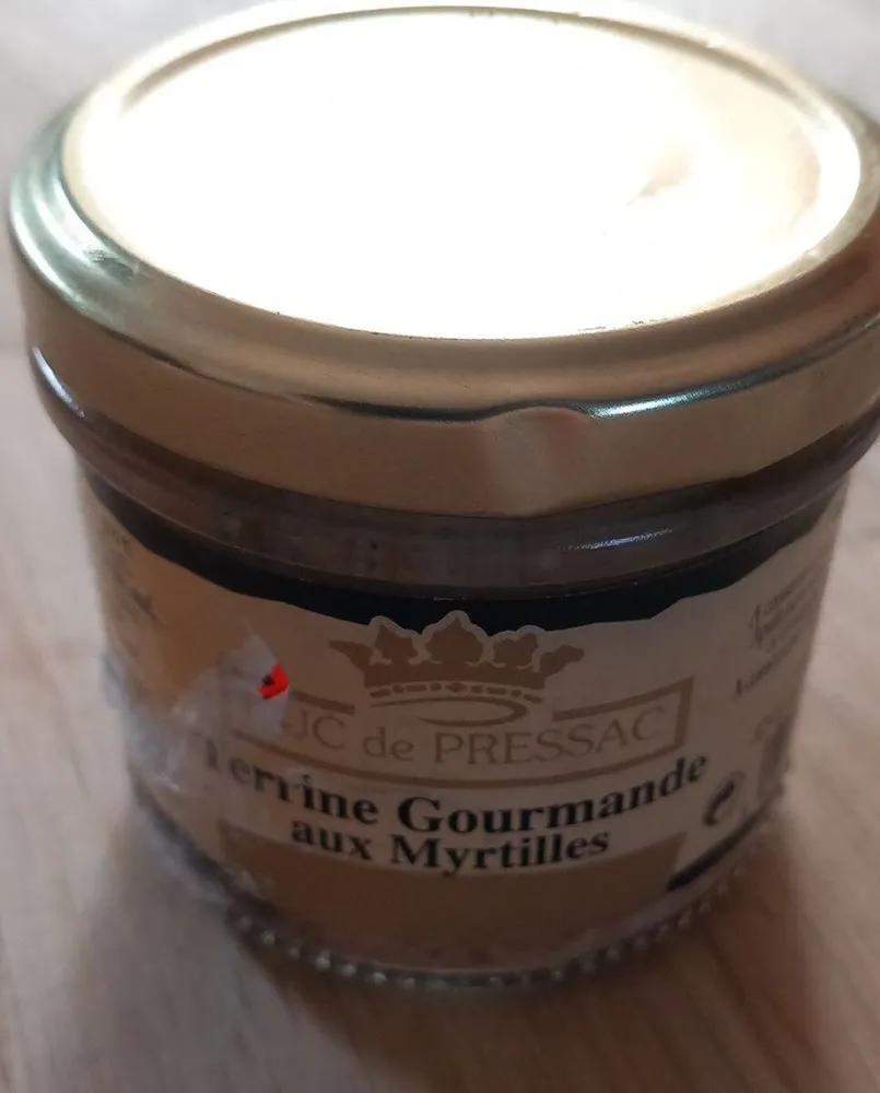 Terrine gourmandes aux myrtilles