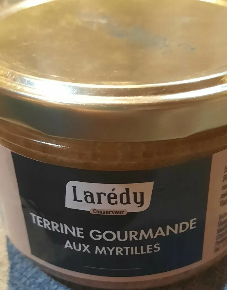 Terrine gourmande aux myrtilles