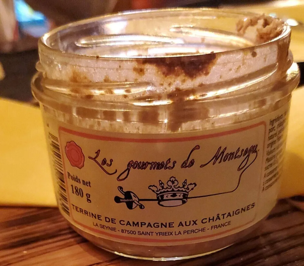 Terrine de campagne aux chataignes