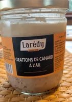 Grattons de canard à l’ail
