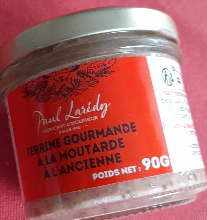 Terrine gourmande à la moutarde à l ancienne
