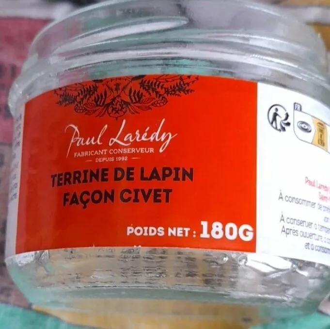 Terrine de lapin façon civet
