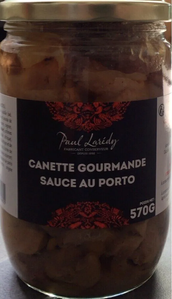 Canette gourmande sauce au porto