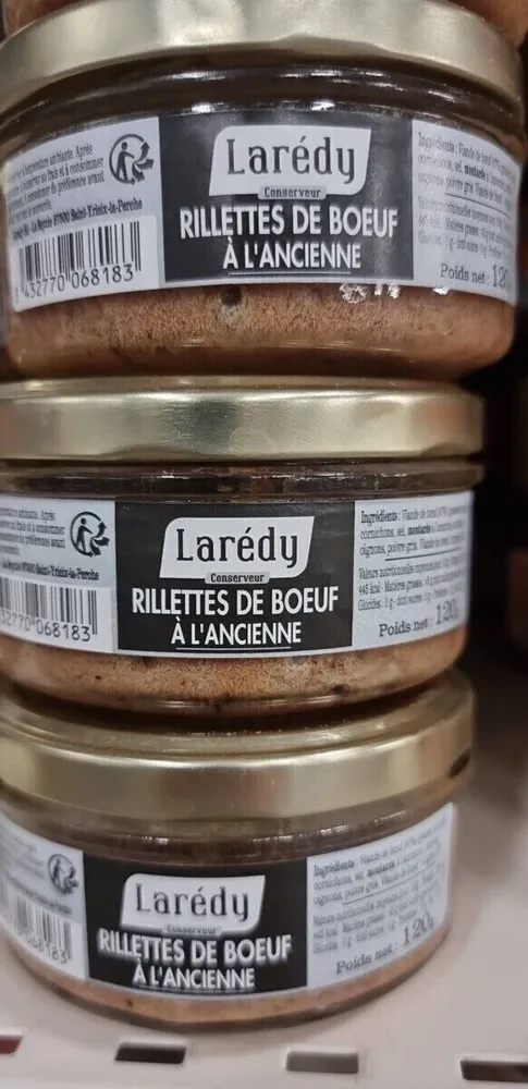 RILLETTES DE BOEUF À L'ANCIENNE