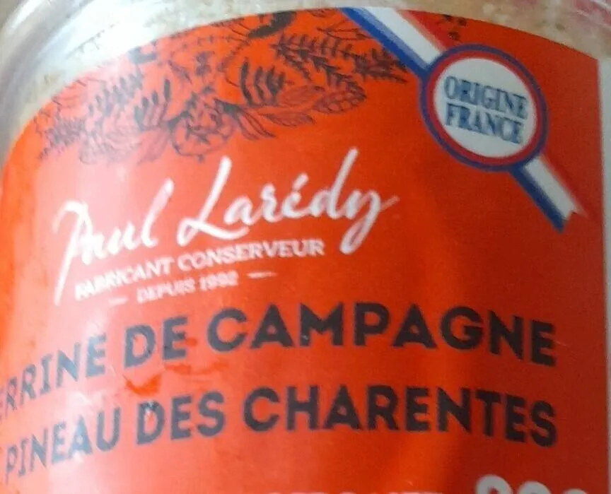 Terrine de campagne Pineau des Charentes