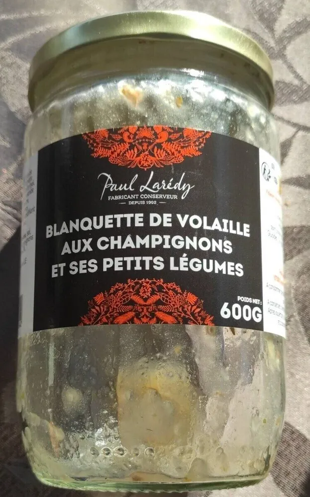 Blanquette de Volaille aux Champignons et Petits légumes