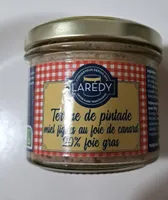 Terrine de pintade miel figues au foie de canard 20% foie gras