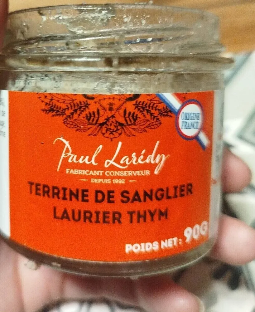 Terrine de sanglier