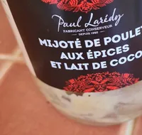 Mijoté de poulet aux épices