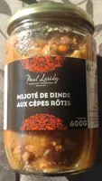 Mijoté de Dinde aux Cèpes Rôtis