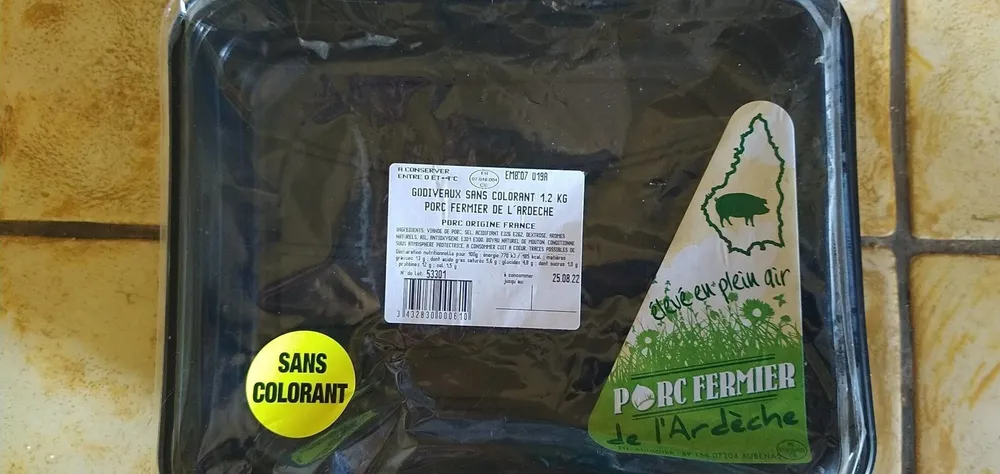 Godiveaux sans colorant