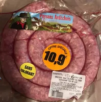 Saucisse sans colorant