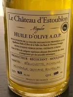 Huile D'olive Baux De Provence Ch. estoublon