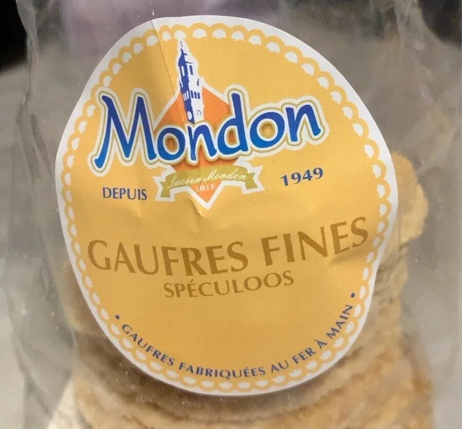 Gauffres fines speculoos