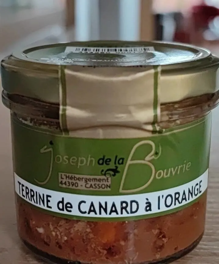 Terrine de canard a l'orange