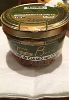 TERRINE DE CANARD AUX CEPES