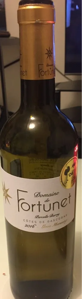 Vin blanc moelleux