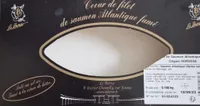 Coeur de filet de saumon Atlantique fumé